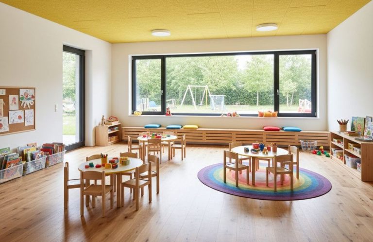 Kinderraum in Mannheim Visualisierung des Kinderraum der Freikirche in Mannheim.